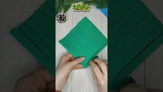 Ёлка из фоамирана #Shorts #diy #ёлка #фоамиран @ElenaPodarki