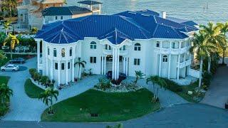 A $13M magnificent waterfront mansion in Tierra Verde, FL with sweeping views of the Gulf of Mexico