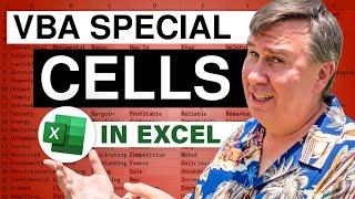 Excel - Using Go To Special in an Excel Macro with Special Cells - Episode 1297