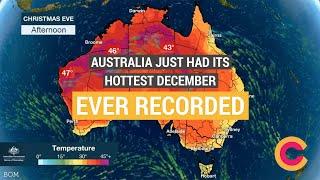 Australia just had its hottest December ever recorded \\ Climate Council