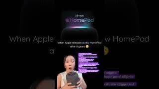 Reacting to Apple’s NEW HOMEPOD  #shorts #applenews #homepod