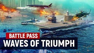 Waves of Triumph | Modern Warships Battle Pass February 2025