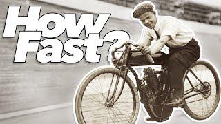 Deadly Fast! A Motorcycle Legend, the 1911 Indian Big Base 8-Valve Board Track Racer!