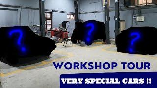 Checking out cool cars!| Workshop|Lamborghini Gallardo|Mercedes 500 SL|Lexus 470|Drift Spec Nano