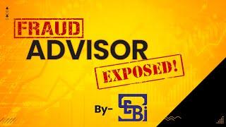 Why did SEBI issue an order against a Fraud Advisor ? | Vivek Bajaj