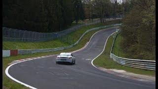 Porsche GT4 - Crazy drift @nurburgring