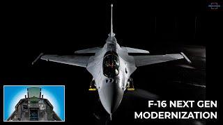 New F-16 Next Gen with Upgrade Avionics, Missiles and Radar Systems to Combat 4.5 Gen Fighters