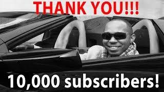 I got 10,000 subscribers!! Thank you all so much!!