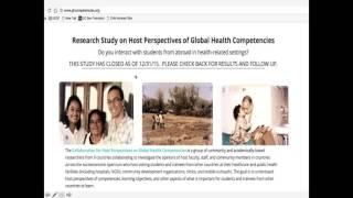 CUGH Webinar:  Interprofessional Global Health Competencies | Exploring Consensus and Controversies