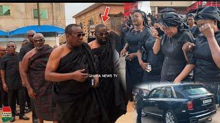 Watch how East Legon Executives beautifully arrived in their luxurious cars to mourn with Dr Despite