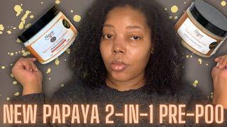 Wash Day Just Got EASIER!!! | Nature’s Little Secret Papaya 2-in-1 Pre-poo First Impressions