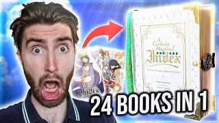 This Giant Bible is Actually a LIGHT NOVEL?! | Index Omnibus Review