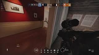 Tom Clancy's Rainbow Six Siege | 1v5 Ace While Teammate Rages