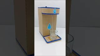 Science Exhibition Working Model Idea || Automatic Water Dispenser Machine #shorts