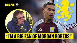 Tony Cascarino BELIEVES Morgan Rogers Is Going To Be A Key PLAYER For Aston Villa & Unai Emery! 🟣