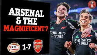 Arsenal & The Magnificent 7! | PSV 0-0 Arsenal | Match Reaction ft. @kwarmzmedia​