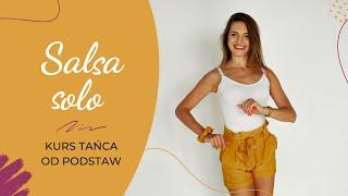 SALSA od podstaw  LATINO SOLO dla kobiet | Kurs Tańca Online | Kroki podstawowe