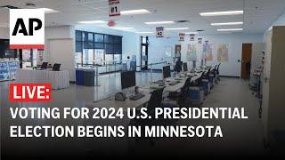 LIVE: Voting for the U.S. presidential contest starts in Minnesota as Election Day closes in