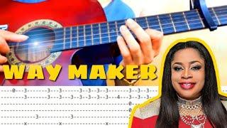 WAY MAKER - Sinach / Leeland | Fingerstyle Guitar TABS