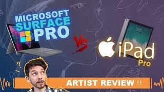 Surface Pro vs iPad Pro: the Best Choice for Digital Artists?