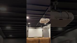 Husband=GENIUS#2! (DIY Basement Ceiling)    #diy #builder #construction #homecinema #basement