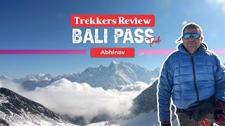 Bali Pass Trek | Trekker Review | Trek The Himalayas