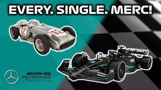 Every Mercedes F1 Racing Car - 1954 to 2023