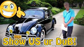 1957 Oval Window Beetle hits Hollywood! ⇓ Show Us Your Dub Podcast #4 ⇓