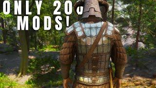 I COMPLETELY Remastered Skyrim With Just 200 Mods | Simple Skyrim Overhaul Modlist