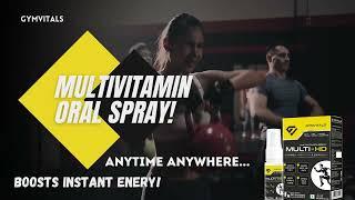 Gymvitals Multivitamin Oral Spray