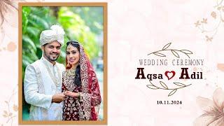 Wedding cinematic Film 2024//  Aqsa ️ Adil