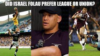 Israel Falou Breaks Down Rugby League & Union: Which Code Did He Prefer?