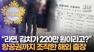 지방의회 ‘외유성’ 해외출장 무더기 적발 “항공권 조작, 출장비로 관광지 가이드”