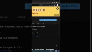 How to find Channel Link | From Anything Tech LK