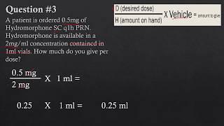 Medication Dosage Calculation Practice Questions