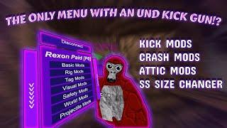 THIS MENU HAS A KICK GUN!? | Rexon Paid Menu | Most Overpowered Menu | Ban Gun | Fully UND!