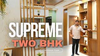 A Supreme 2BHK Interior tour at Fortune Green Homes Swan | Nizampet | Designed by Apple Interiors