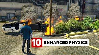 GTA 5 Next Gen Remastered 10 INSANE Enhanced Physics