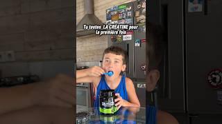 JE TESTE LA CRÉATINE POUR LA PREMIÈRE FOIS #creatinemonohydrate #creatine #creatinebenefits #gym