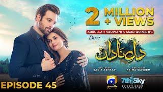 Dil-e-Nadan Episode 45 - [Eng Sub] - Digitally Presented by Dove - 14th January 2025 - HAR PAL GEO