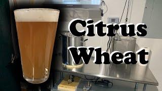 Brewing a Citrus Wheat Ale on Clawhammer BIAB | Grain to Glass