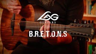 B.R.E.T.O.N.S. en acoustique avec les guitares Lâg SAUVAGE - cover C'est un Pays de Soldat Louis