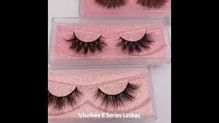 Makeup Eyelashes 3D Mink Lashes Fluffy Soft Wispy Natural Cross Eyelash Extension Reusable False