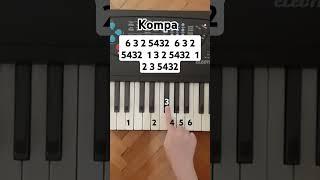 Kompa (Piano Tutorial) #shesaidshesfromtheislands