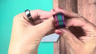 Color Key Rings by Lucky Line