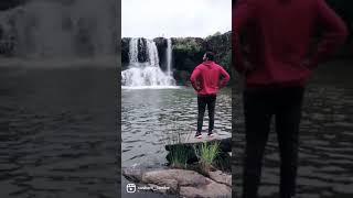 Hidden waterfall near Pune #shorts #shortsindia #trend #waterfall #sahyadri