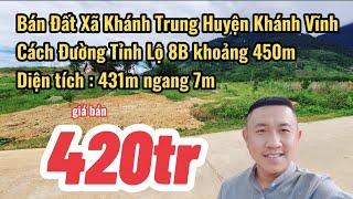 Bán Đất Khánh Vĩnh Khánh Hòa|Đất Thổ Cư Xã Khánh Trung|Nha Trang Nhà Đất Khánh Hòa