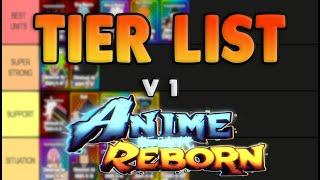 NEW Update 1 Anime Reborn Tier List* Who You Should Summon For? Meta