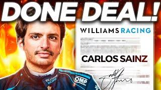 Sainz INSANE NEW DEAL with Williams can SHAKE UP EVERYTHING!