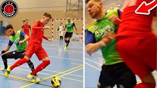 I Played in a PRO FUTSAL MATCH & I Had a FIGHT! (Crazy Football Skills & Goals)